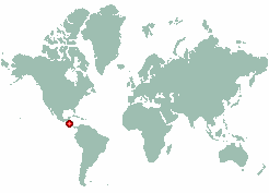 El Lajero in world map